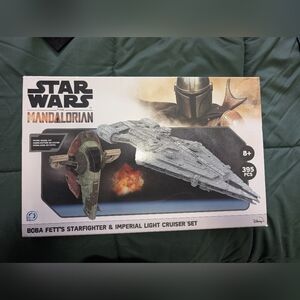 Star Wars Boba Fett's Starfighter & Imperial Light Cruiser Set